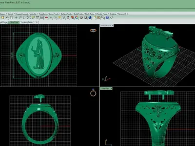 ring  perspolise 3D print model