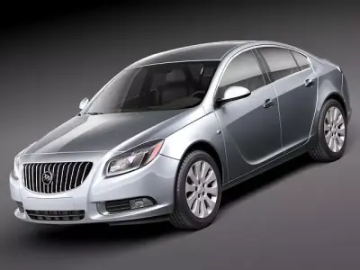 Buick Regal 2011 3D model