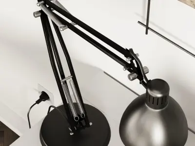 Office Furniture 001 3D model