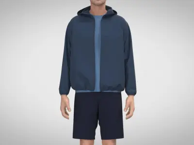Casual Sport Outfit 3D model