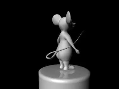 Mouse Ratatui 3D model