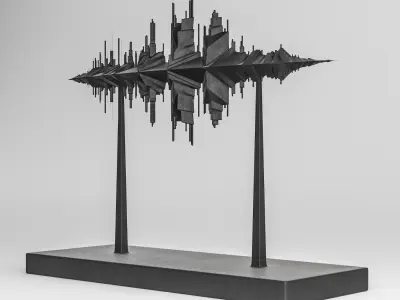 Fabian Burgy - Soundscultptures 3D model