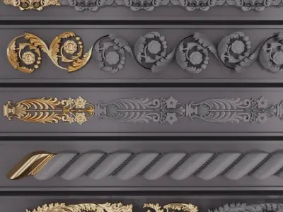 Trim Ornament 120 3D model