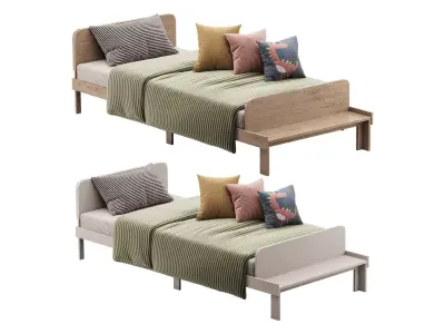 Miniyam Twin Size Bed 3D model