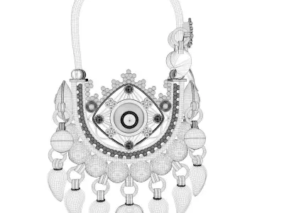 Ancient Earings 3D print model
