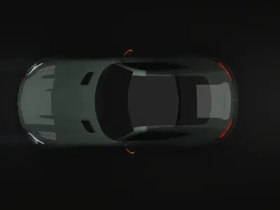 Mercedes Benz- AMG GT 2016 3D model