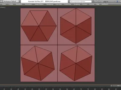 GURJIEF DECOR wall panel 3d model Low-poly 3D model