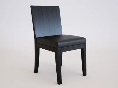 Hermes Padded Chair 3D model