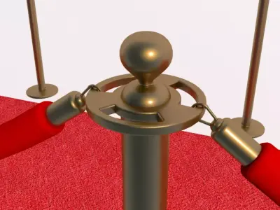 Red Carpet 3D model