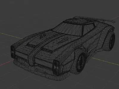 Dominus car from rocket league 3d model 3D model