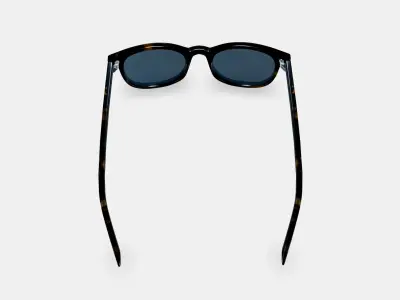 Durand Sunglasses in Whiskey Tortoise 3D model