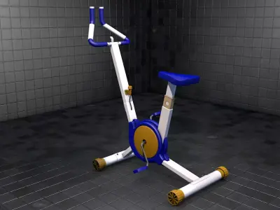 Stationary Bike  3D model
