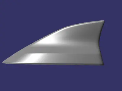 Antenna shark fin camry 3D print model