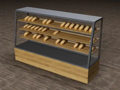 Bakery Display Collection 3D model