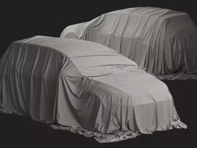 Ordinary Car Cover 10 3D model