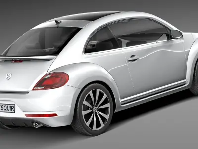 Volkswagen Beetle R-line 2014 3D model