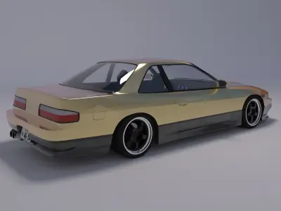 Nissan Silvia S13 3D model