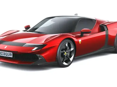 Ferrari 849 Testarossa 2026 3D model