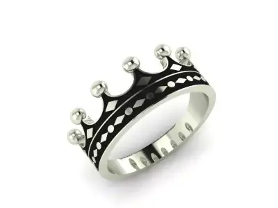 ring corona 3D print model