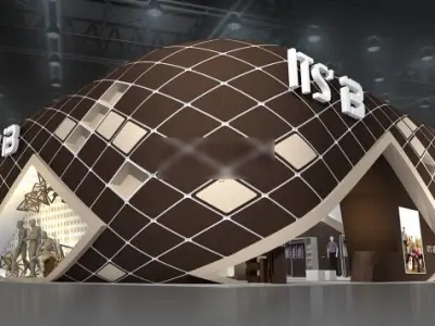 Booth - Area - 15X15-3DMAX2009-02 3D model