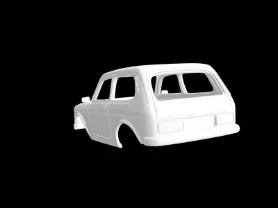 Lada  Niva 3D print model
