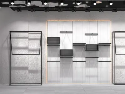 Shopping wear corona render 3D model