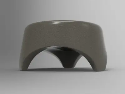 Lele Coffee Table Low-poly 3D model