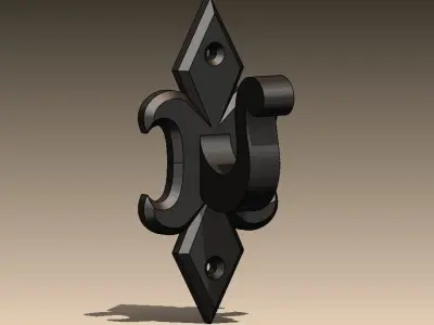 Classic Wall Hook 3D-Printing 3D print model