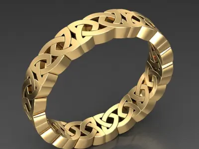 Luxury Men Rings Designs 6MR011 3D print model