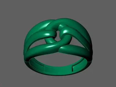 Plain Ring Women Ready STL 3DM Models Womens Rings 3D models 3D print model buy