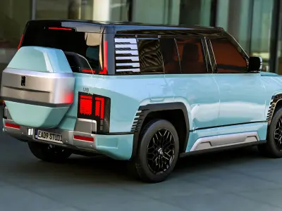 BYD YangWang U8 2024 3D model