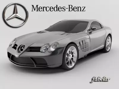Mercedes SLR 3D model