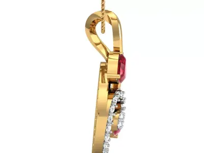 Diamond Locket Set 3D print model 26