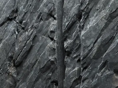 Slab stone wall n3 3D model