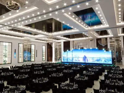 Fairmont Riyadh hall stage  3D model