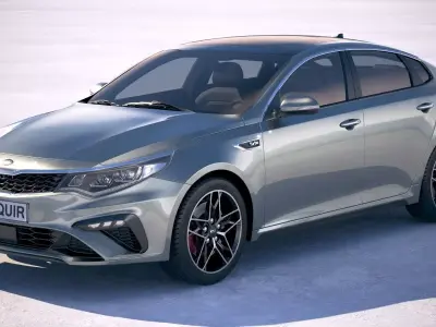 Kia Optima 2019 3D model