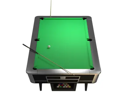 Pool table  3D model