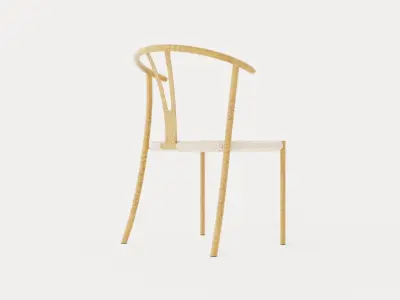 Elysia Dining Chair Low-poly 3D model