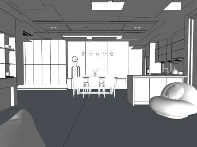 MZ House Design 3D model