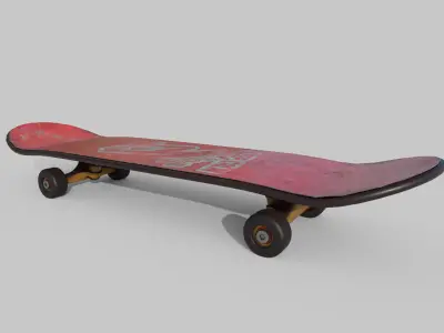skate board 3D model