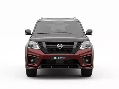 High Performance Sport Utility Vehicle Low-poly 3D model