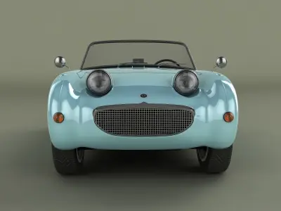 Austin-Healey Sprite Mk1 3D model