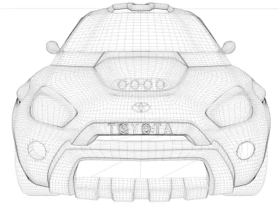 TOYOTA RSC CONCEPT 2001 3D model