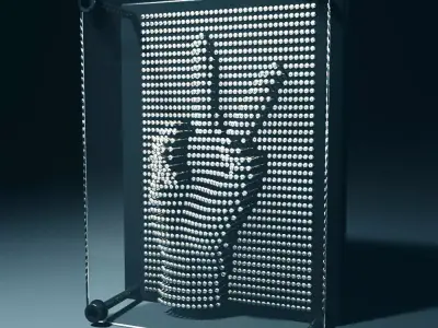 Pin Art Daz Model 3D model