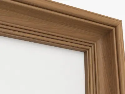 Frame portrait with picture 01 3D model