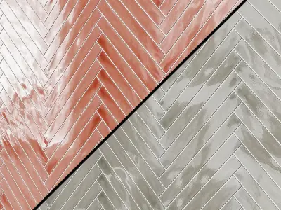 Carolina  Polished Ceramic Tile 3D model