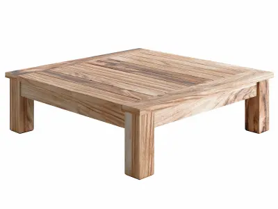 Attitude coffe table  Low-poly 3D model