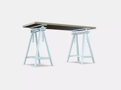 TEAM CAPTAIN - CENTER BACK Desk 2 Low-poly 3D model