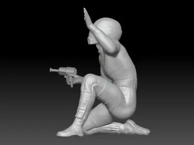 FORMULA ONE PIT STOP 15 3D print model