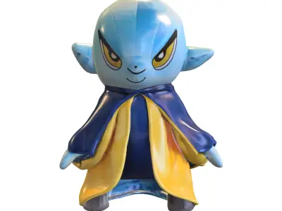 Chibi Tessek Star Wars Cute  Low-poly 3D model